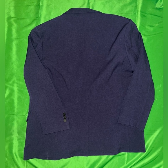 Uniqlo x Marni Men’s Tailored Navy Blue Blazer size Small - Picture 3 of 8